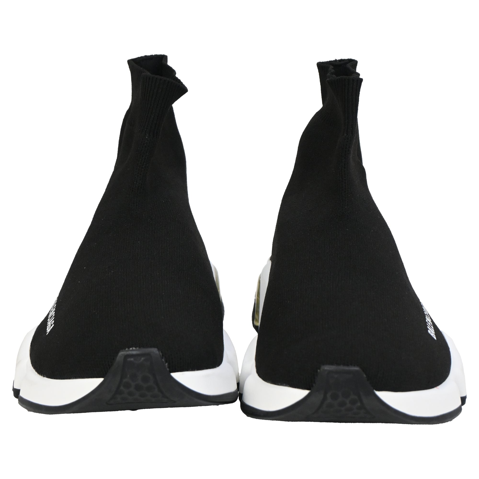 Men's Balenciaga Speed Sneakers in Black Polyester