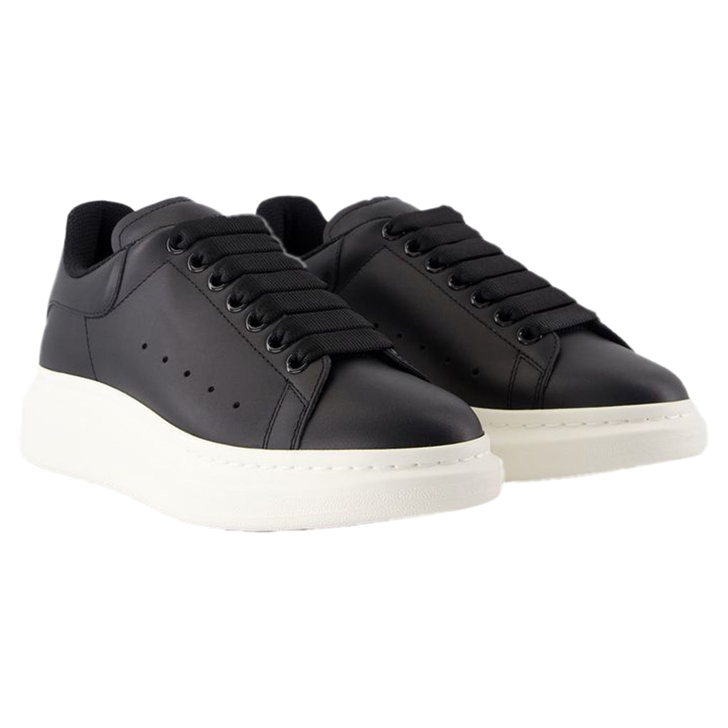Women's Oversize Sneakers - Alexander McQueen - Leather - Black