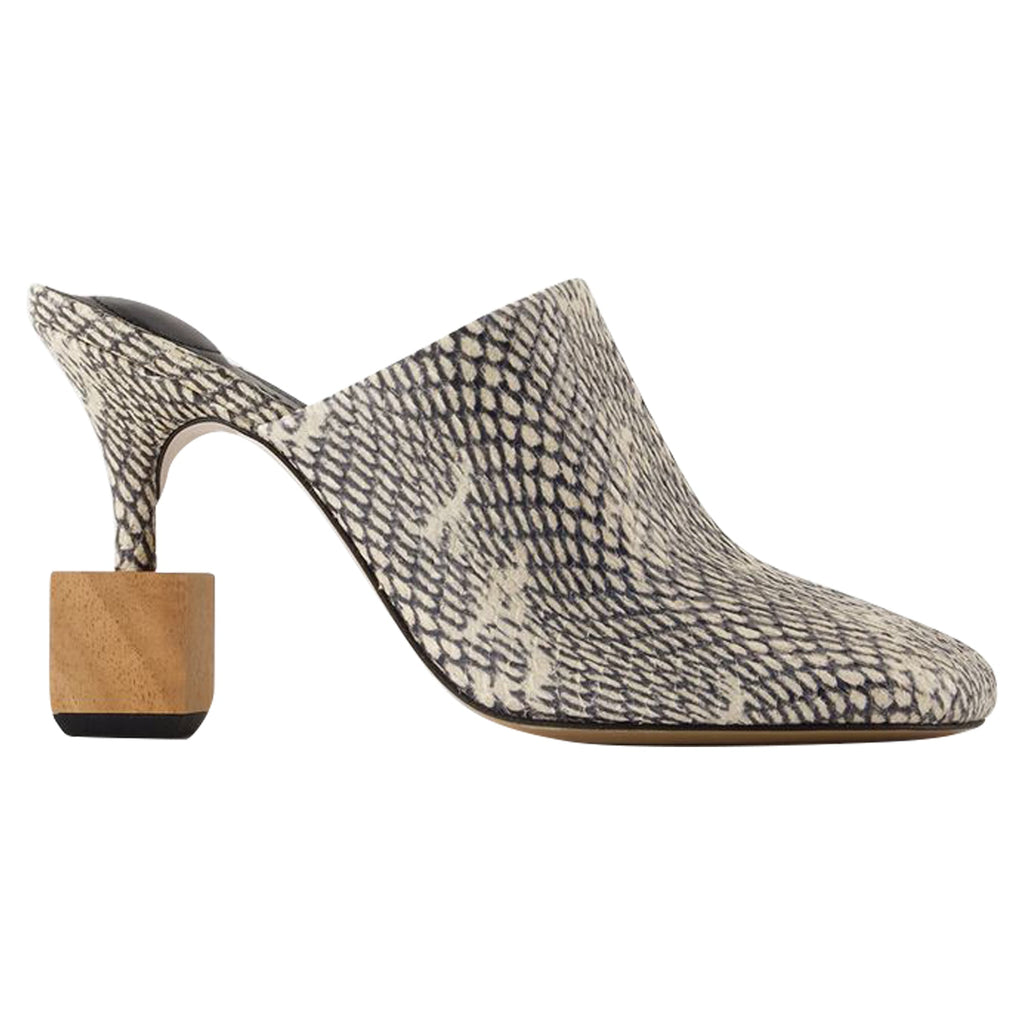Women's Les Mules Bisou - Jacquemus - Leather - Animal print
