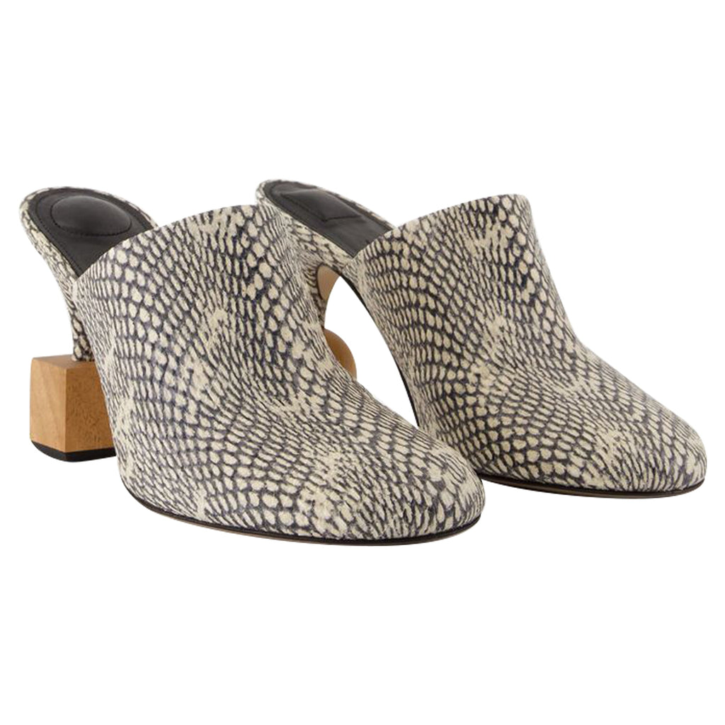 Women's Les Mules Bisou - Jacquemus - Leather - Animal print
