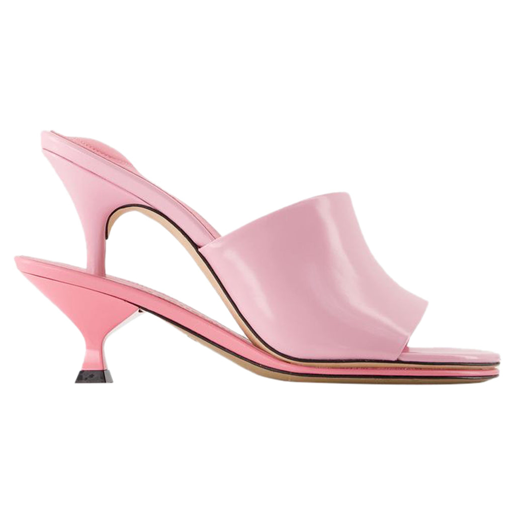Women's Les Doubles Mules - Jacquemus - Leather - Pink