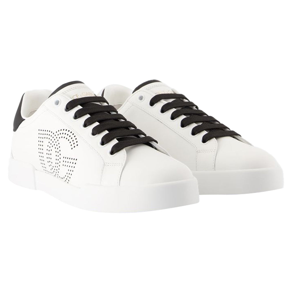 Women's Sneakers - Dolce&Gabbana - Leather - White