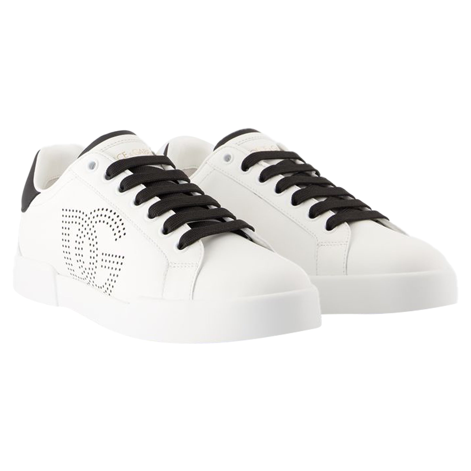 Women's Sneakers - Dolce&Gabbana - Leather - White