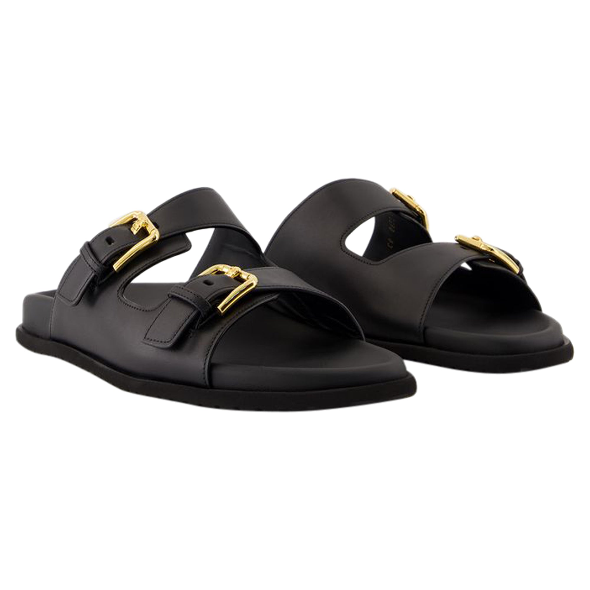 Women's Sandals - Dolce&Gabbana - Leather - Black
