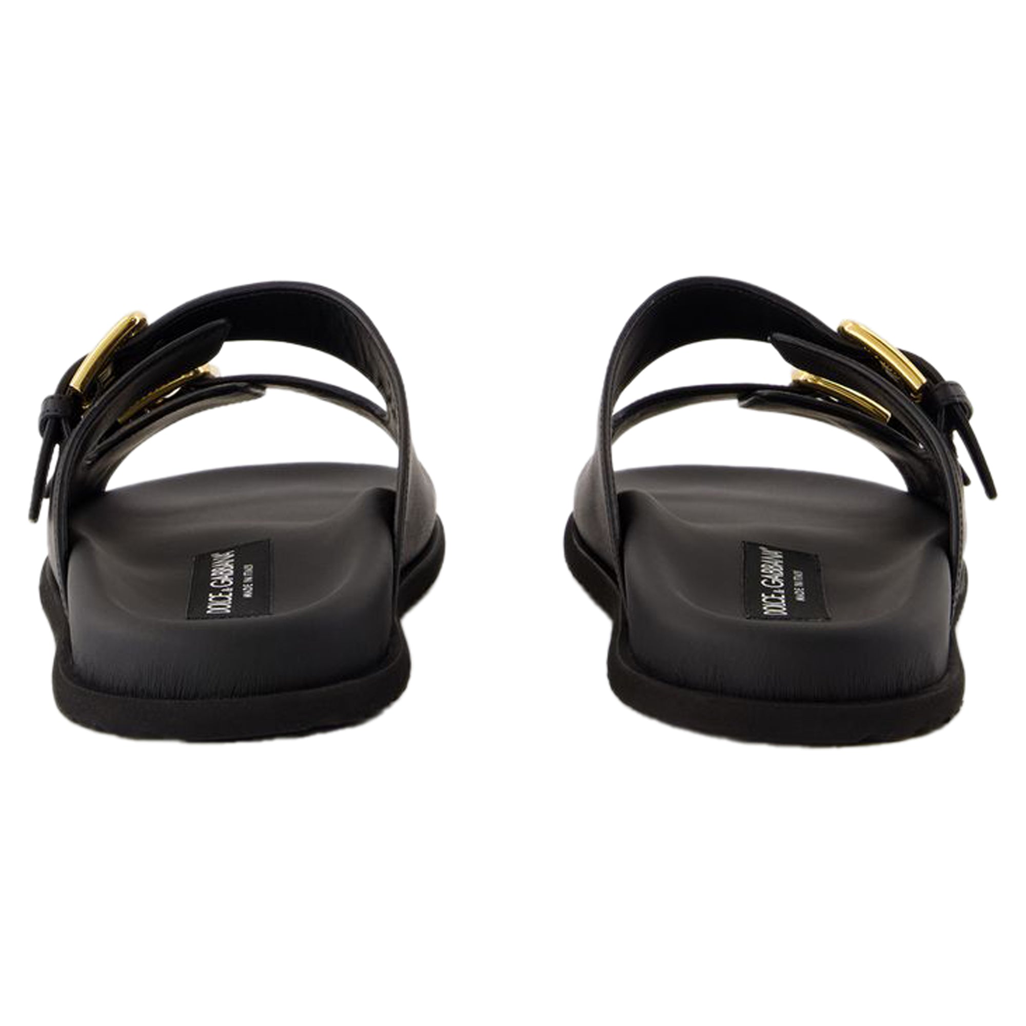 Women's Sandals - Dolce&Gabbana - Leather - Black