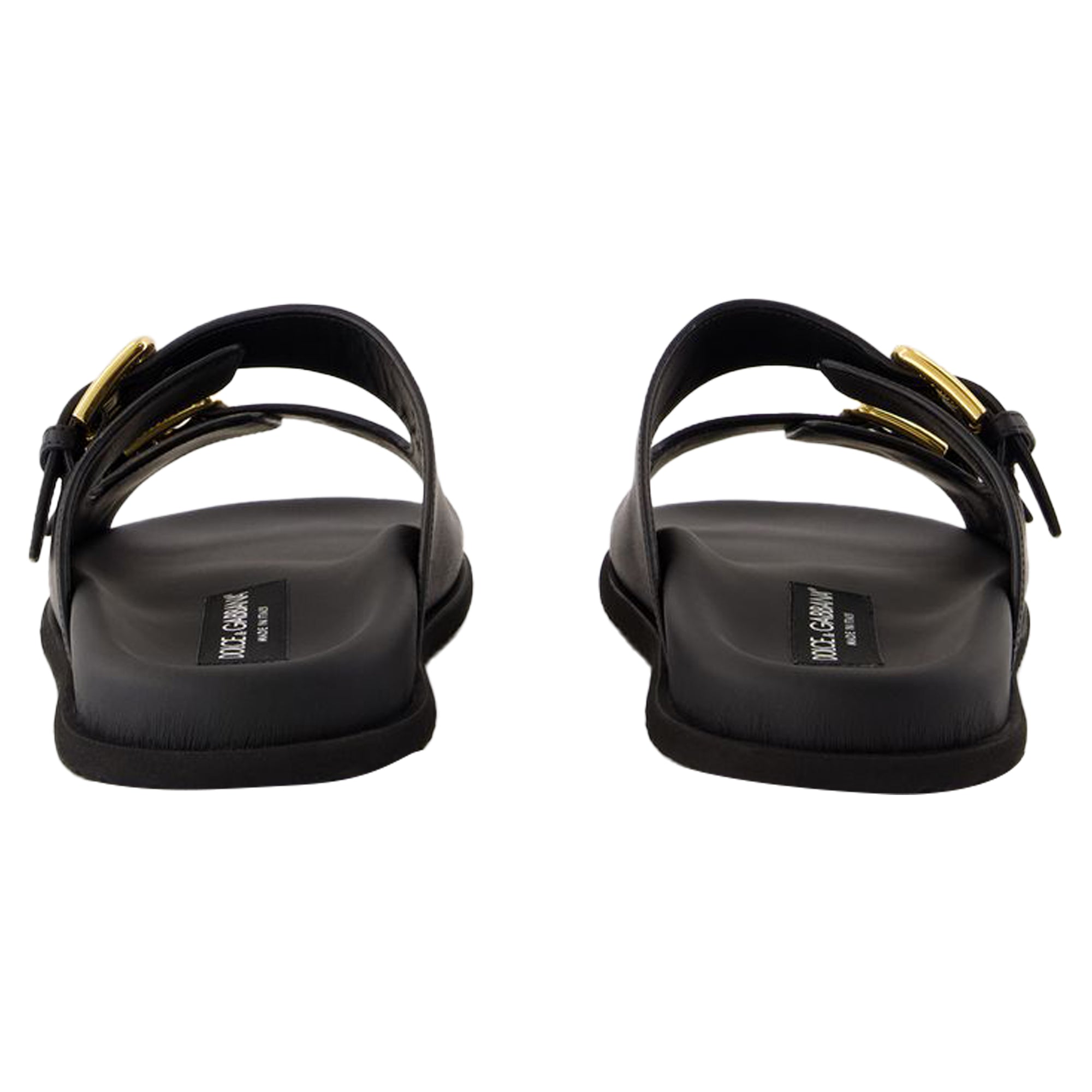 Women's Sandals - Dolce&Gabbana - Leather - Black