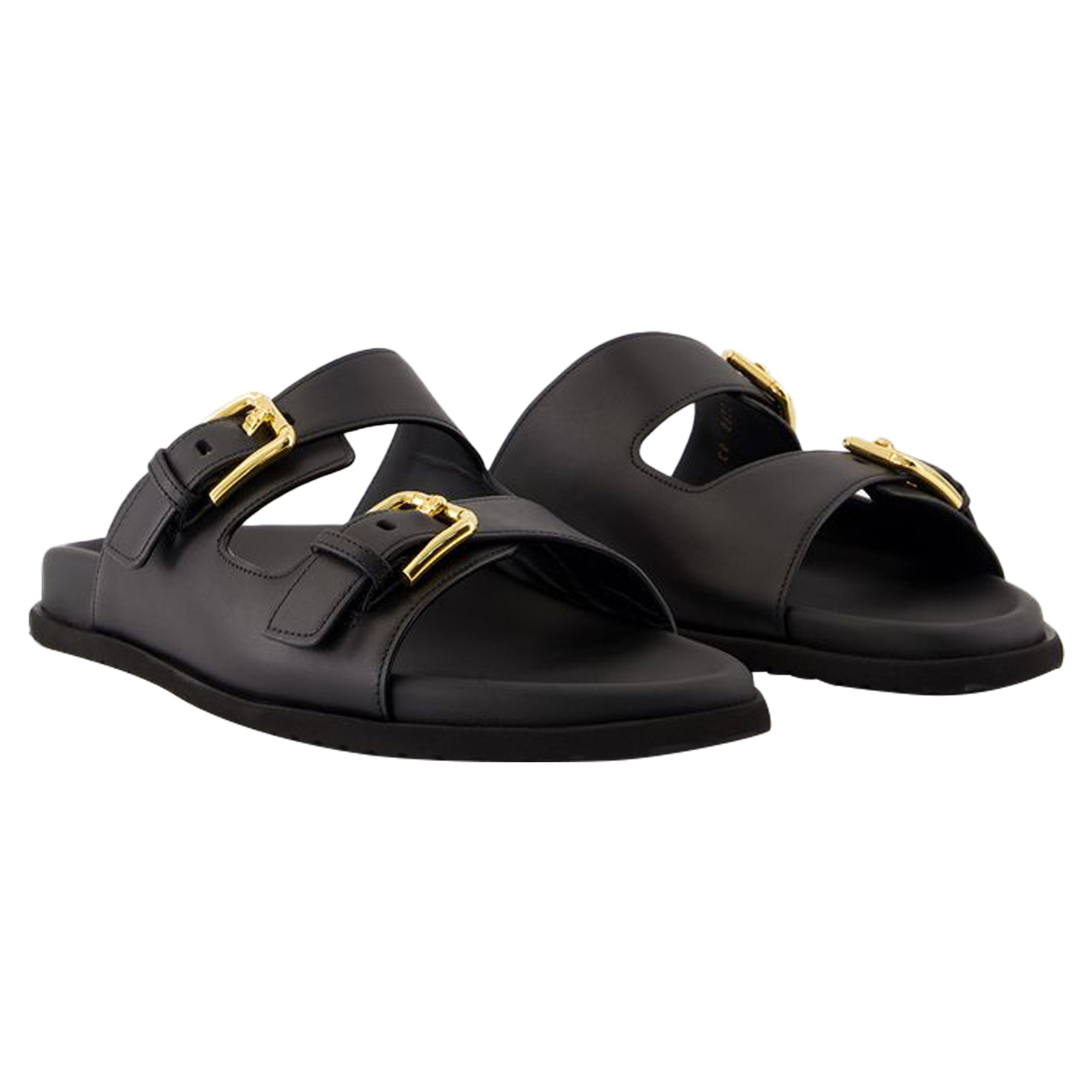 Women's Sandals - Dolce&Gabbana - Leather - Black