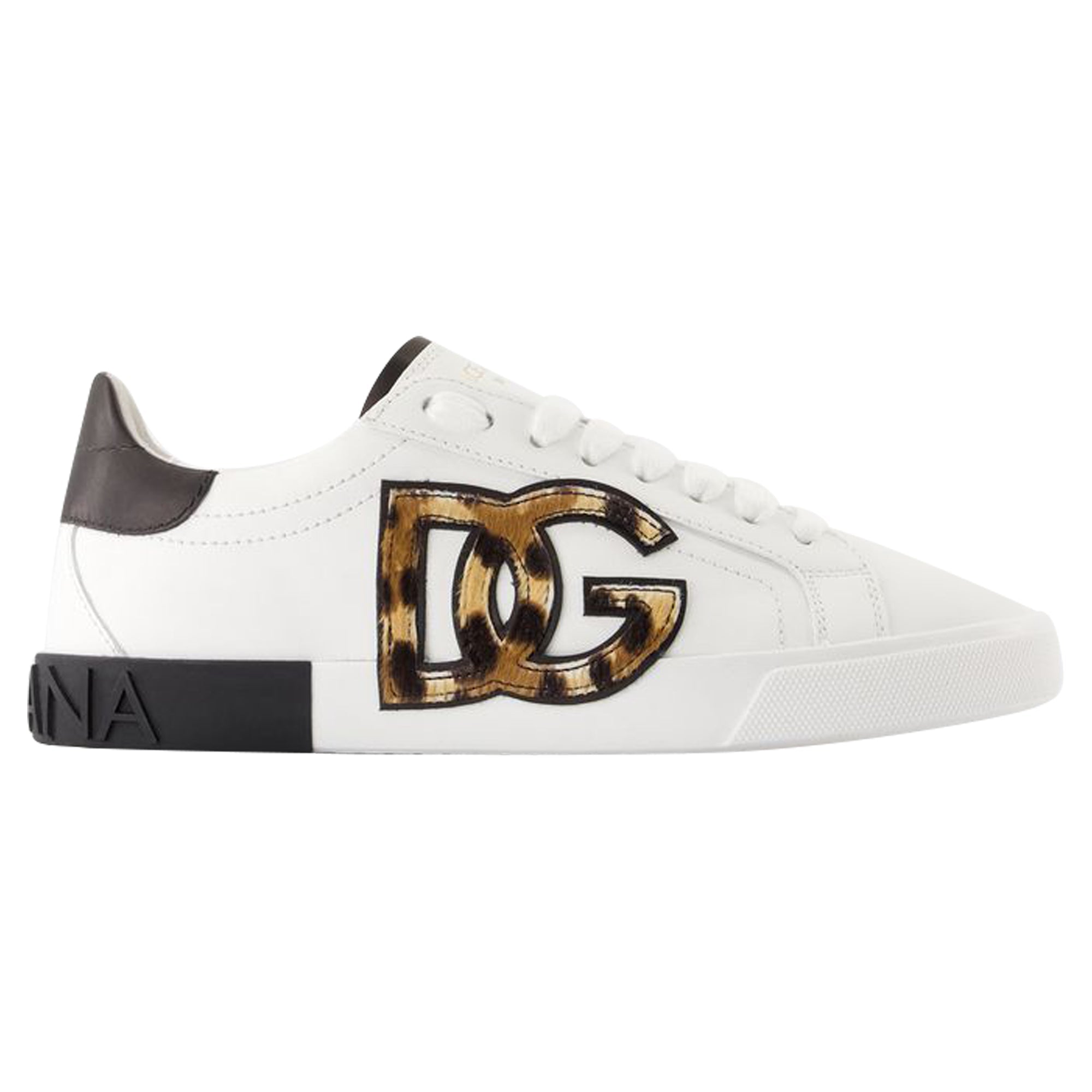 Women's Sneakers - Dolce&Gabbana - Leather - Printed