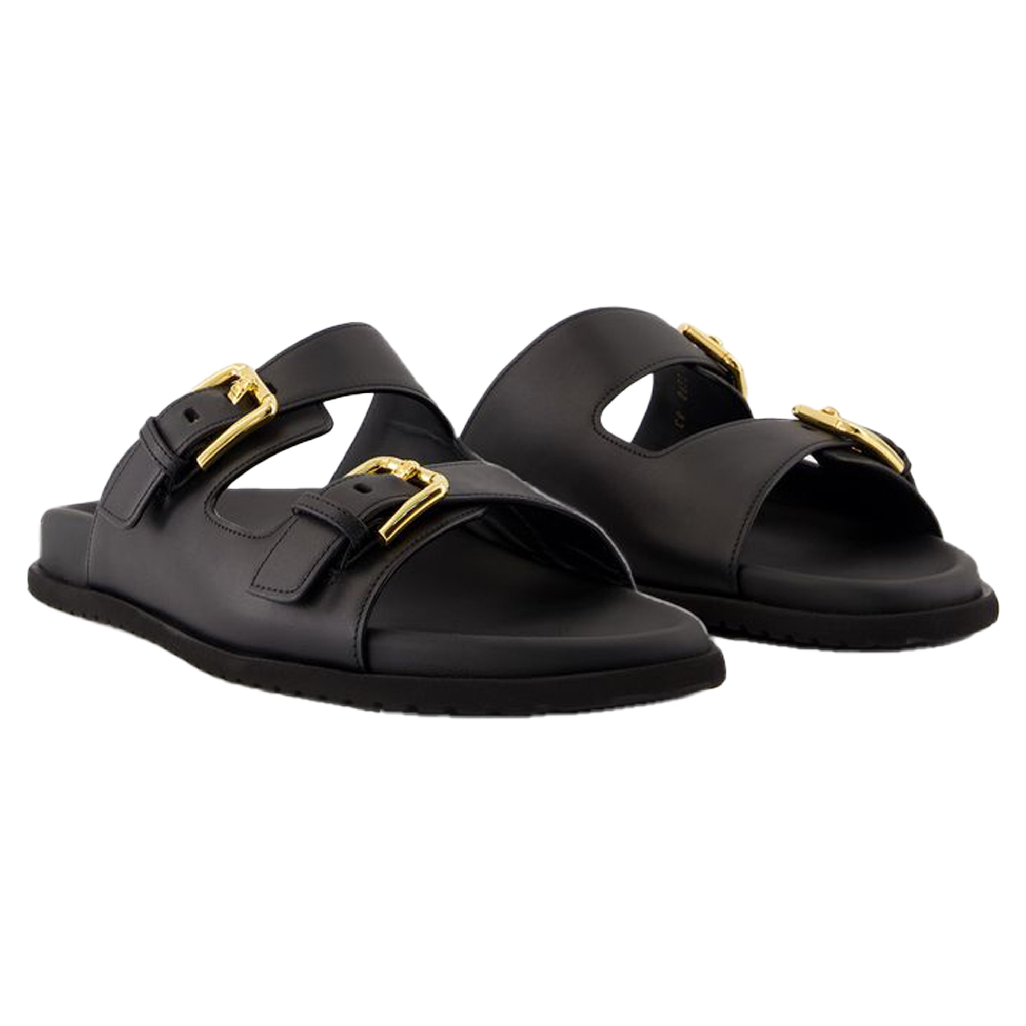 Women's Sandals - Dolce&Gabbana - Leather - Black