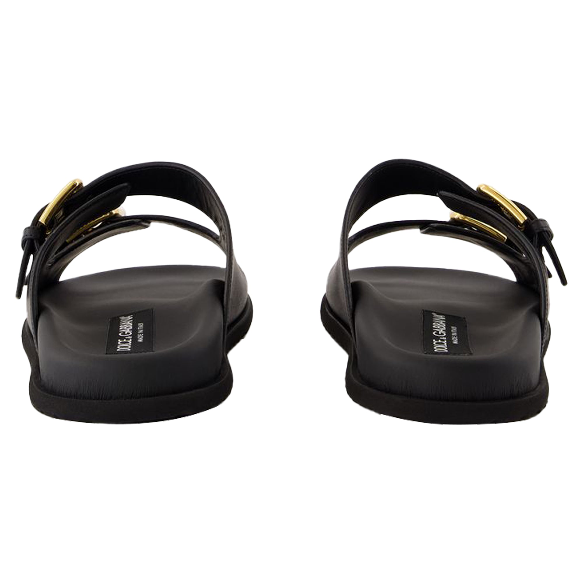 Women's Sandals - Dolce&Gabbana - Leather - Black