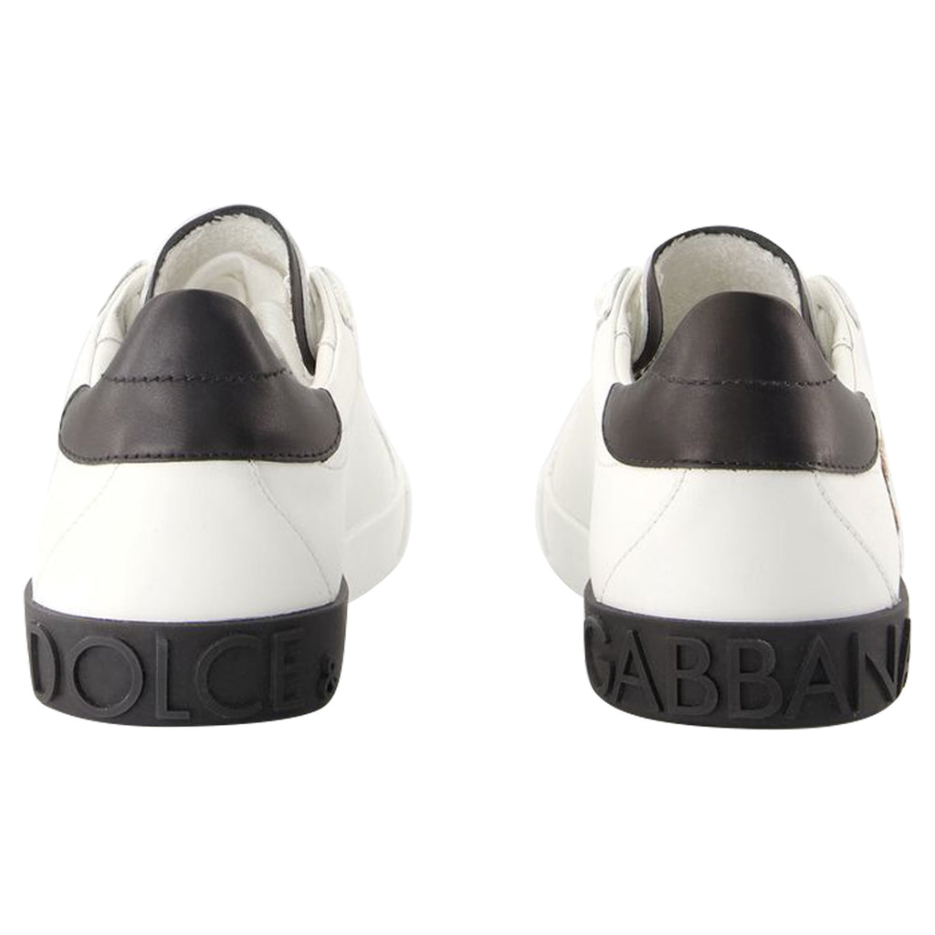 Women's Sneakers - Dolce&Gabbana - Leather - Printed