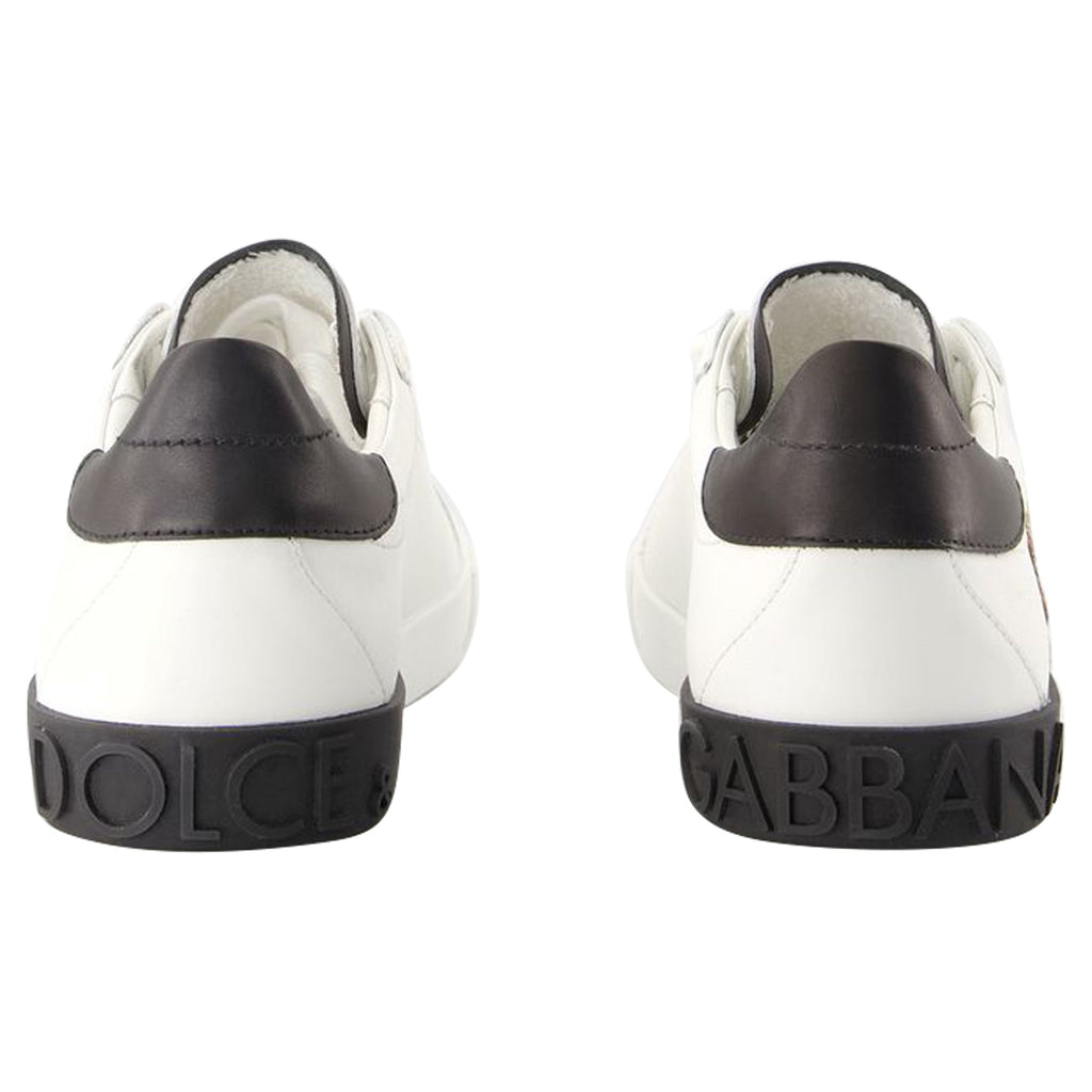Women's Sneakers - Dolce&Gabbana - Leather - Printed