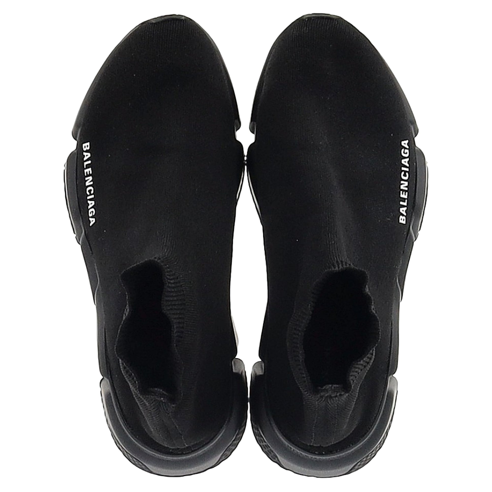Women's Balenciaga Speed Trainer Sneakers in Black Polyester