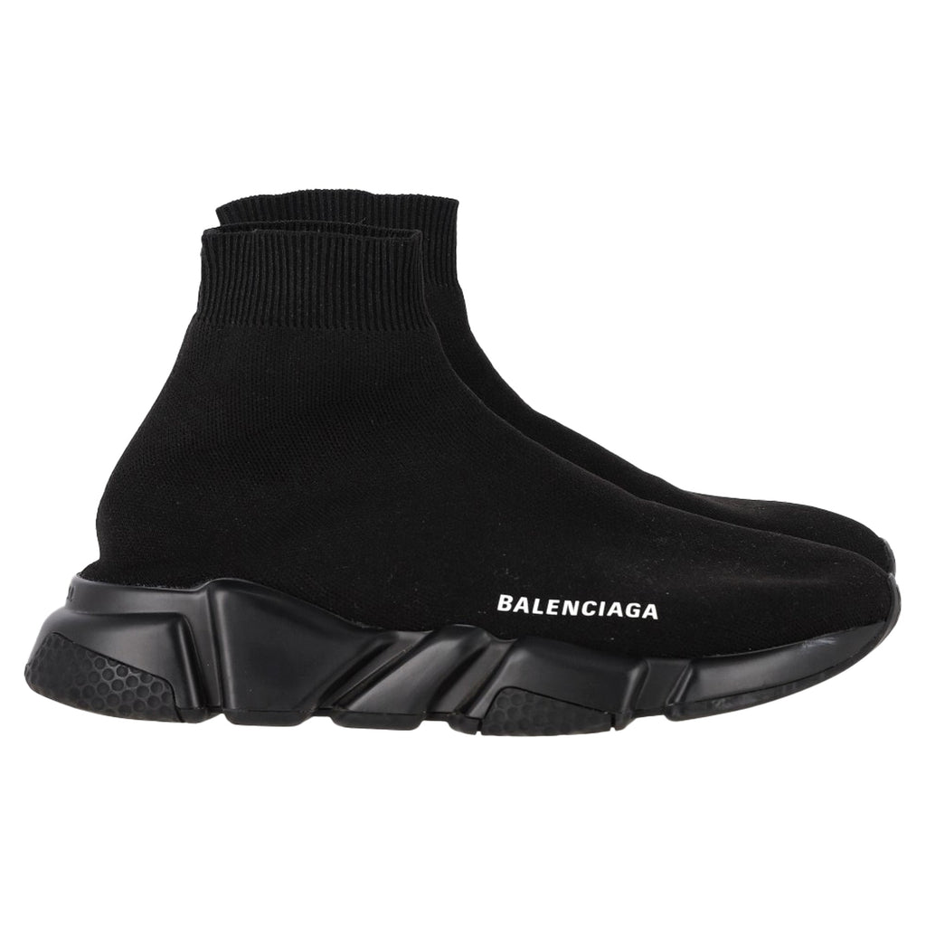 Women's Balenciaga Speed Trainer Sneakers in Black Polyester
