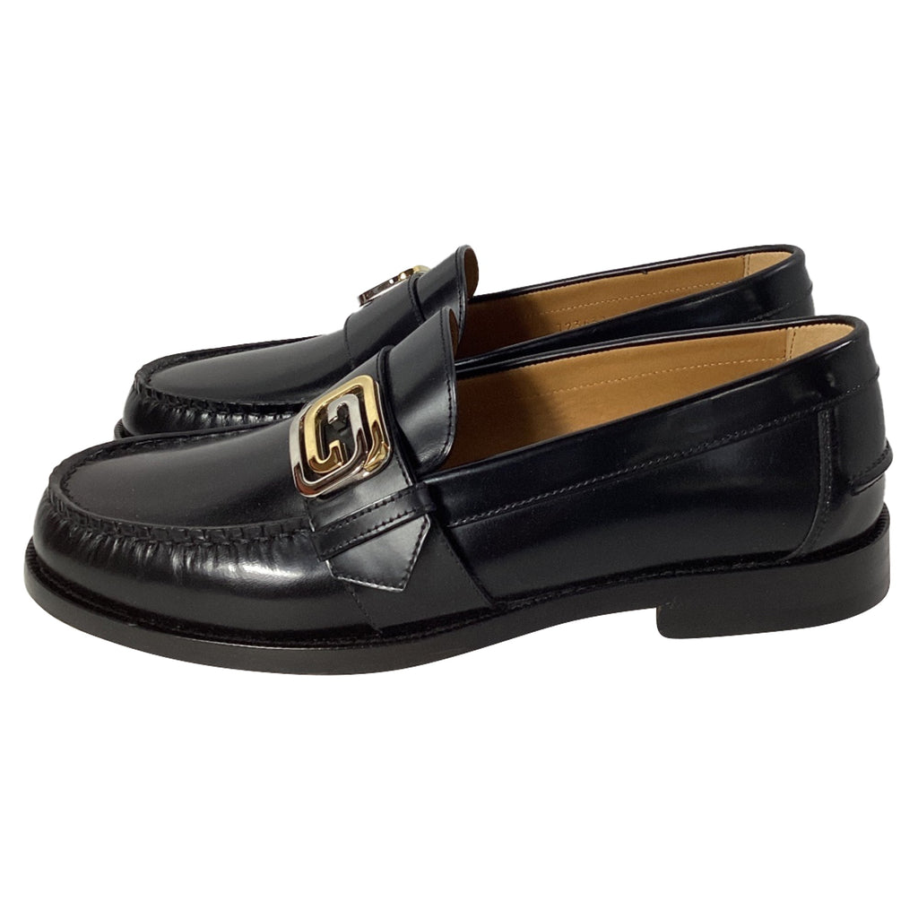 Gucci Millennial Ribot Loafers in Black Leather