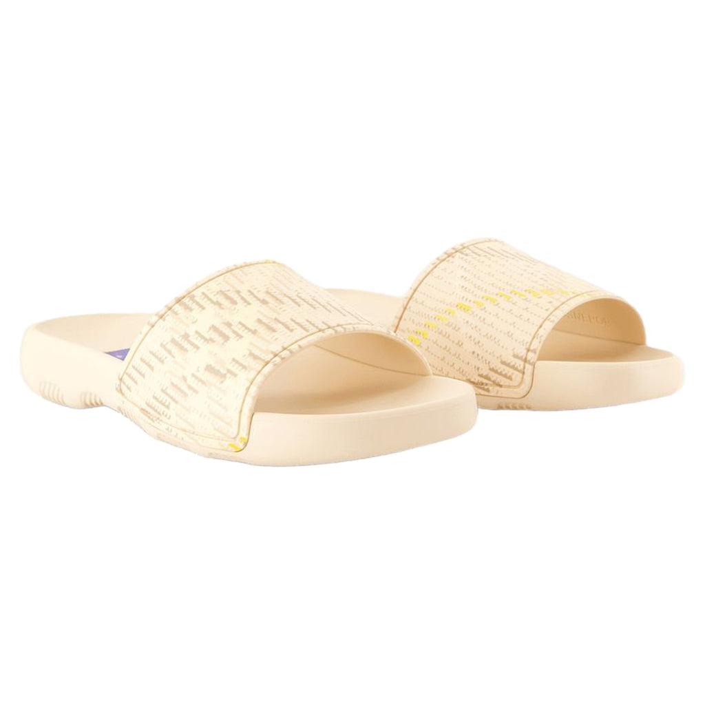 Women's Dive Check Sandals - Burberry - Synthetic - Pink