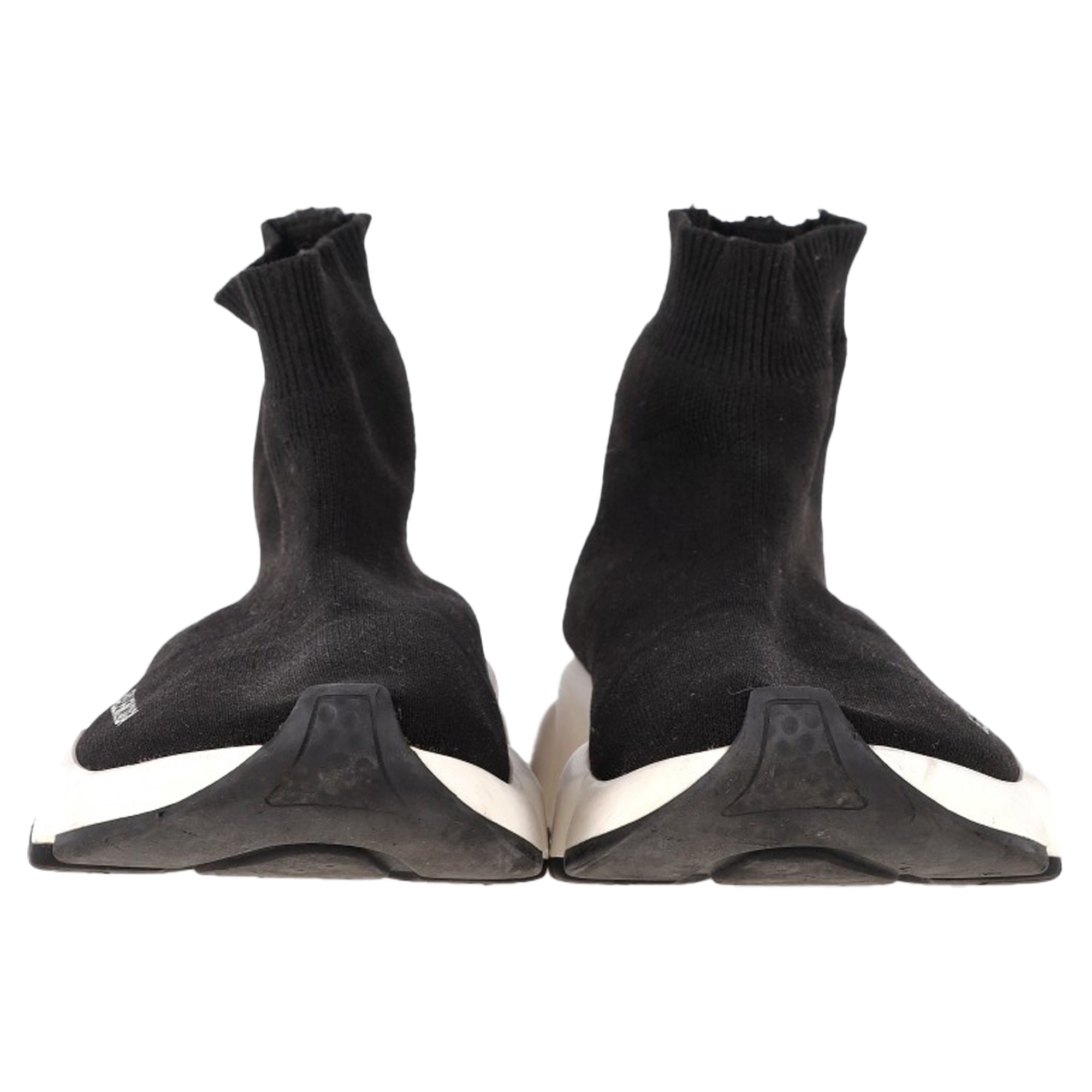 Women's Balenciaga Speed Trainer Shoes in Black Polyester