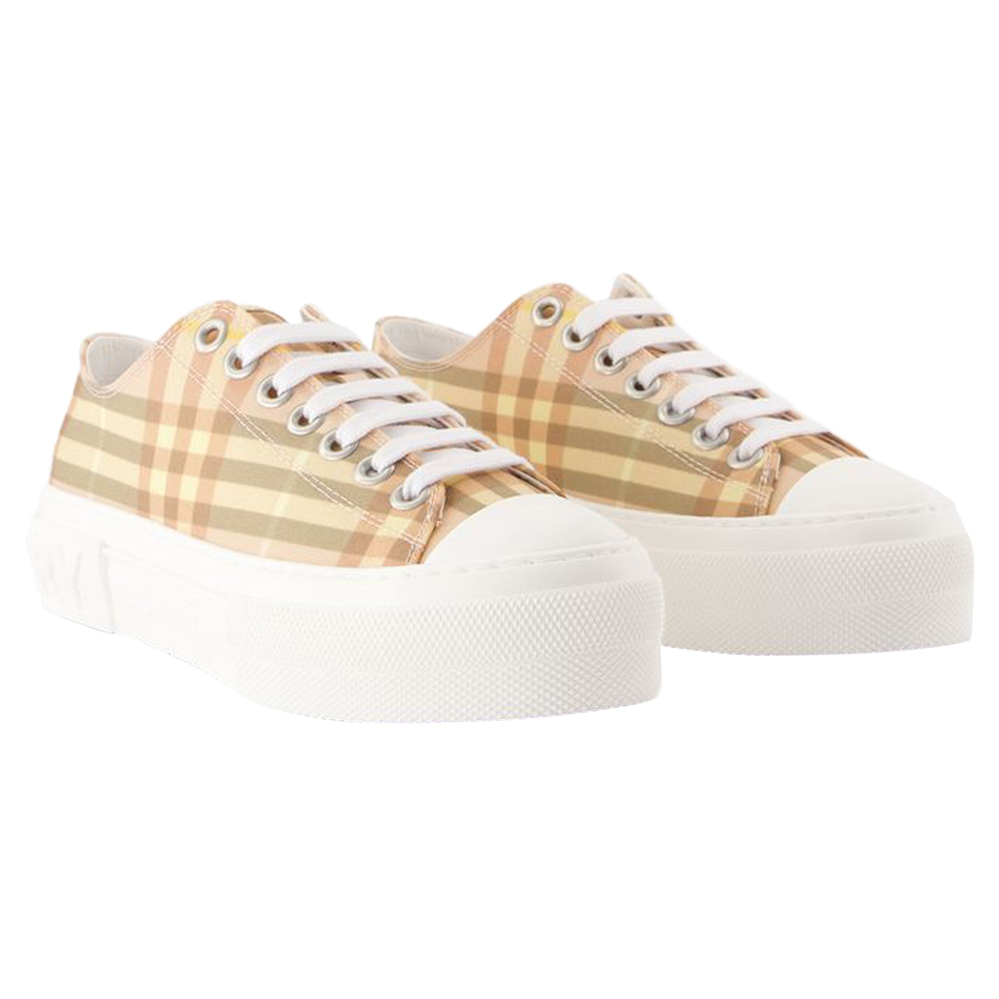 Lf Jack Low Sneakers - Burberry - Synthetic - Beige