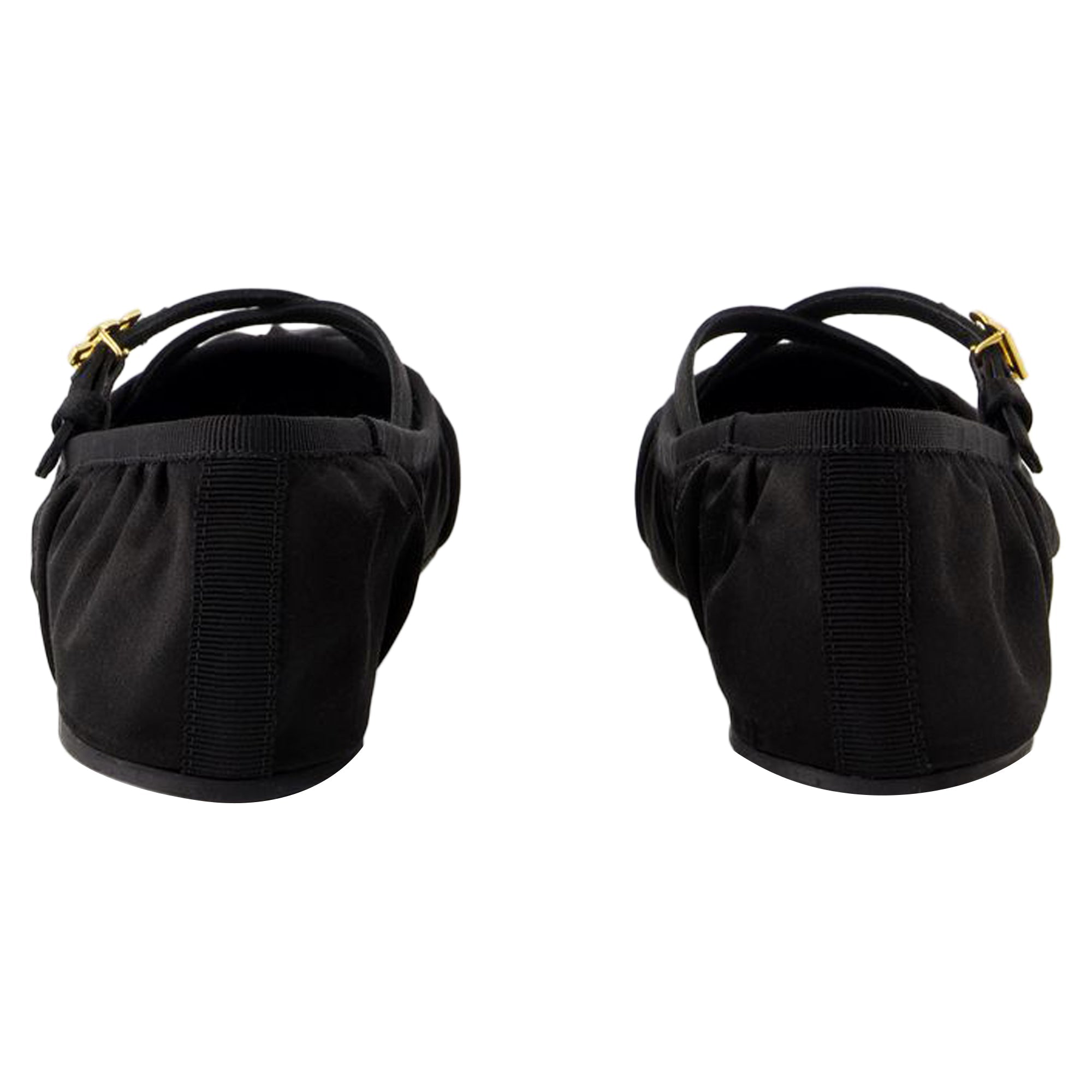 Women's Ballerinas - Dolce&Gabbana - Satin - Black