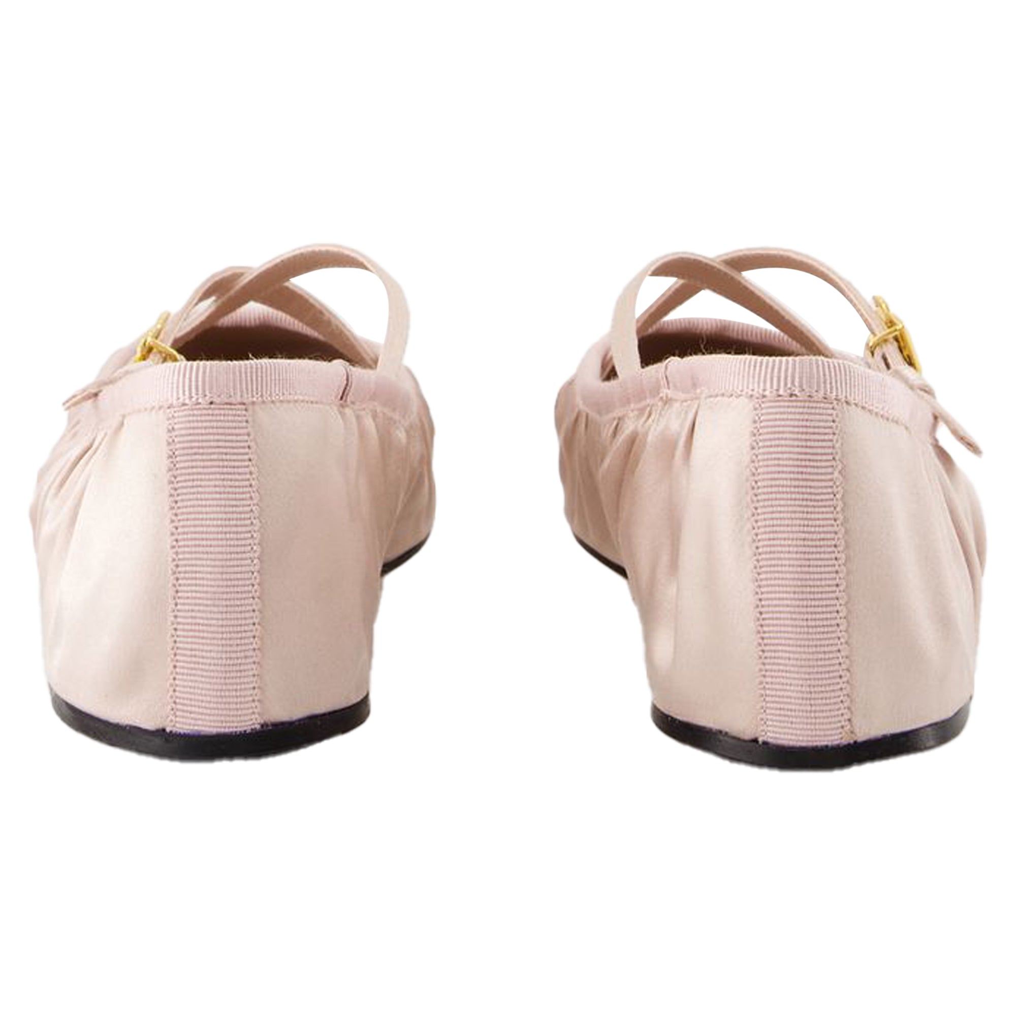 Women's Ballerinas - Dolce&Gabbana - Satin - Neutral