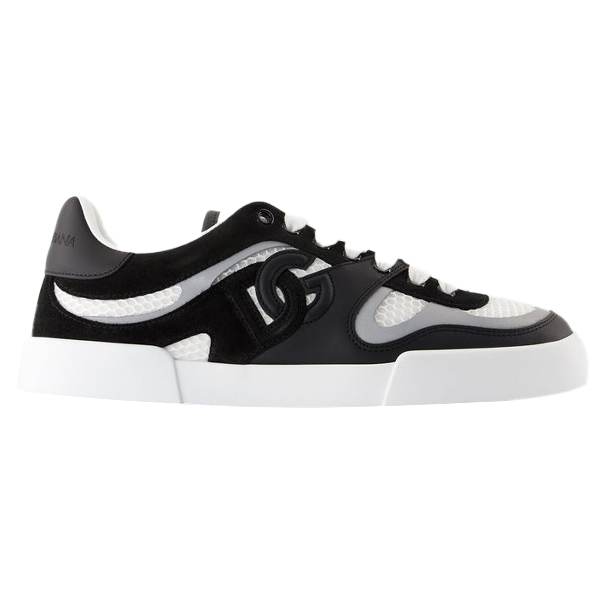 Women's Sneakers - Dolce&Gabbana - Leather - Black