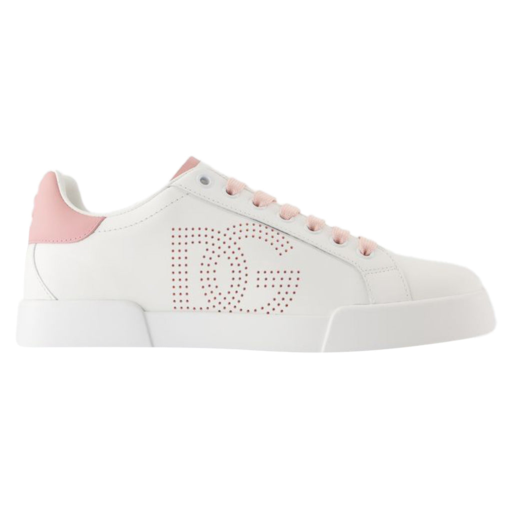 Women's Sneakers - Dolce&Gabbana - Leather - White