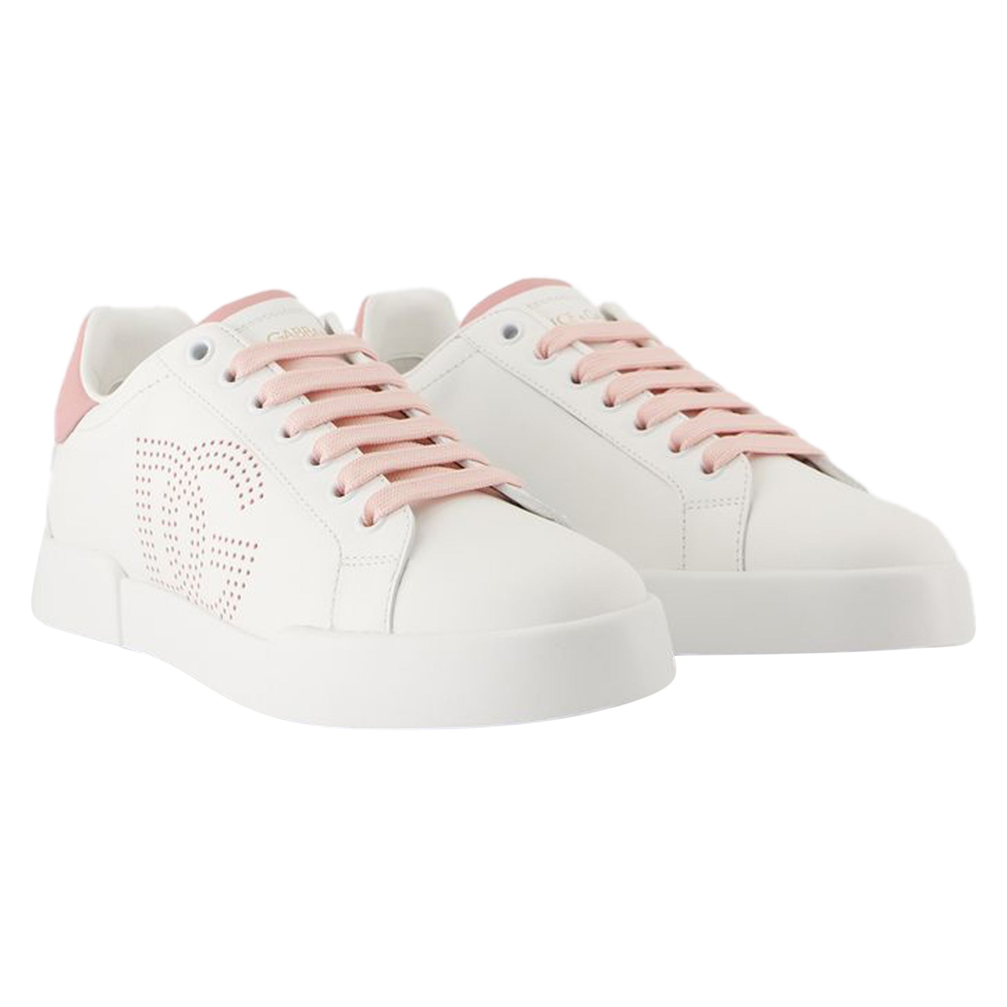 Women's Sneakers - Dolce&Gabbana - Leather - White