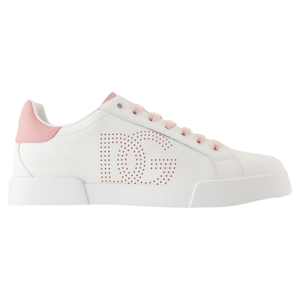 Women's Sneakers - Dolce&Gabbana - Leather - White