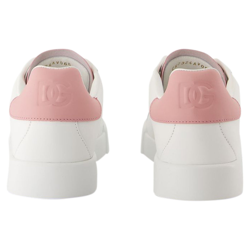 Women's Sneakers - Dolce&Gabbana - Leather - White