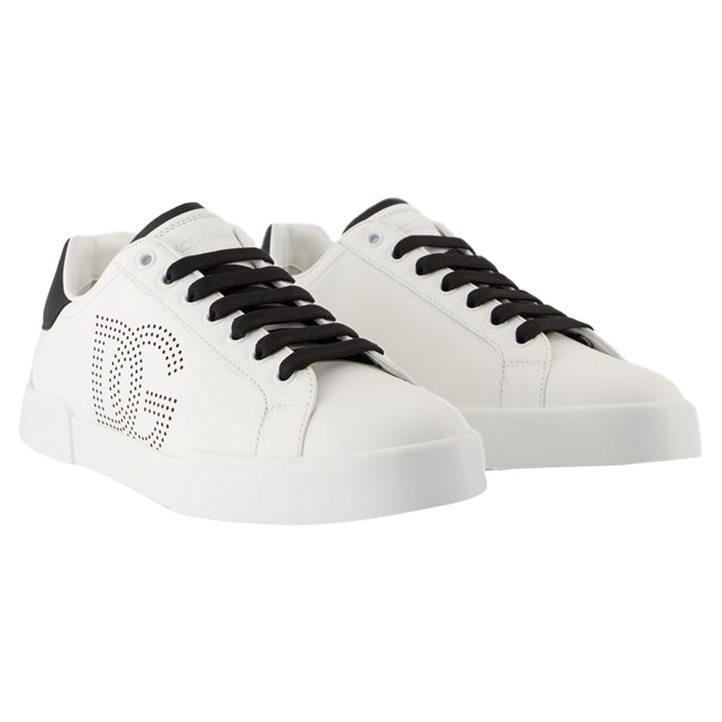 Women's Sneakers - Dolce&Gabbana - Leather - White
