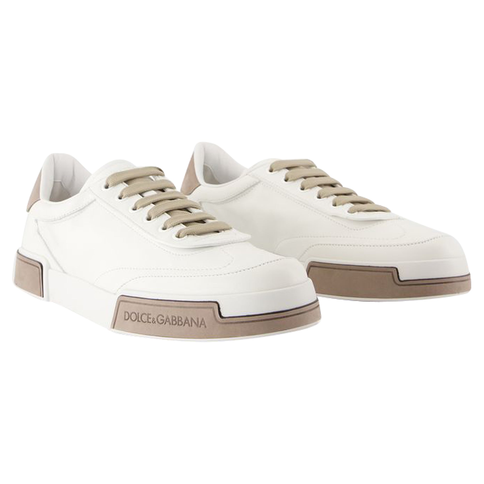 Women's Sneakers - Dolce&Gabbana - Leather - White