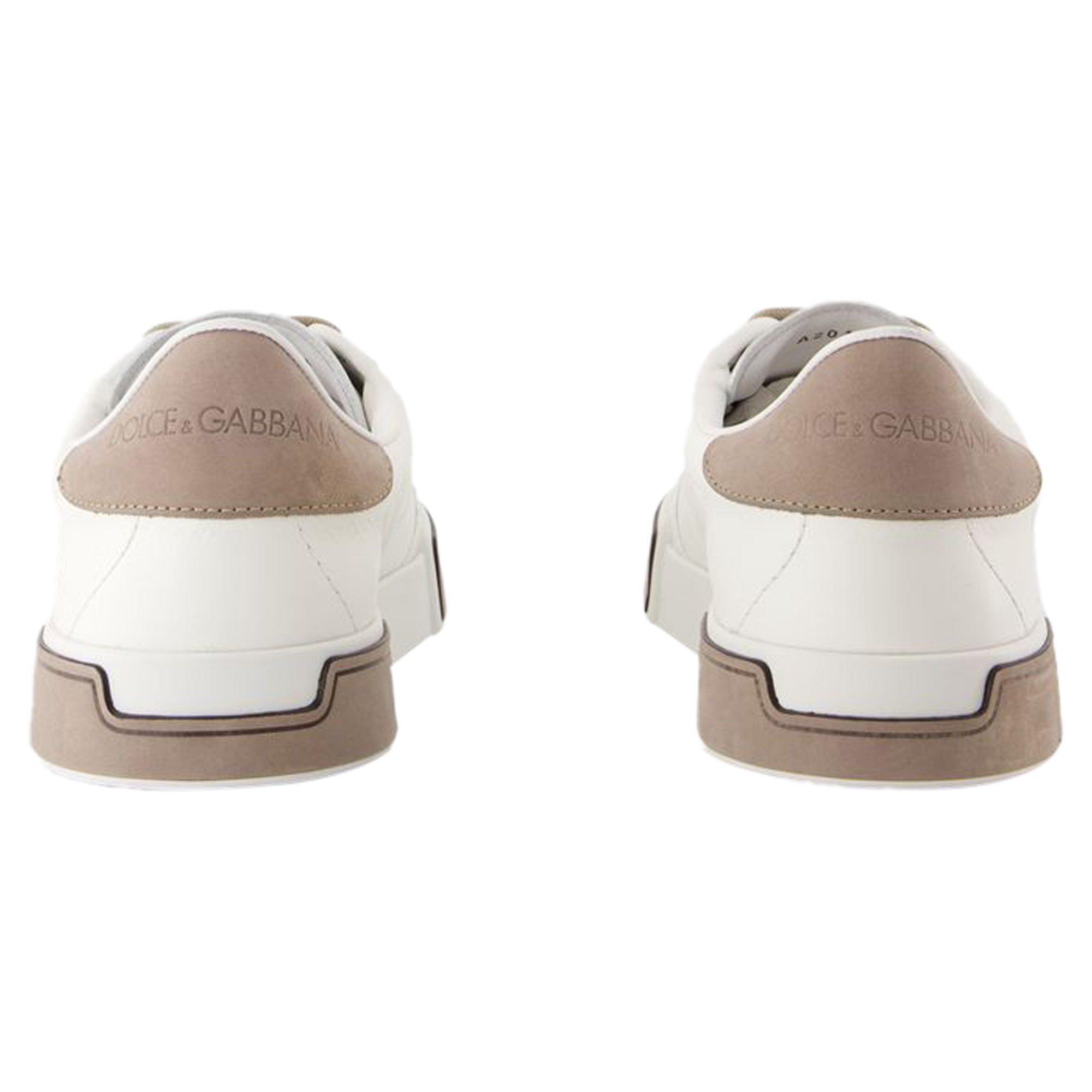 Women's Sneakers - Dolce&Gabbana - Leather - White