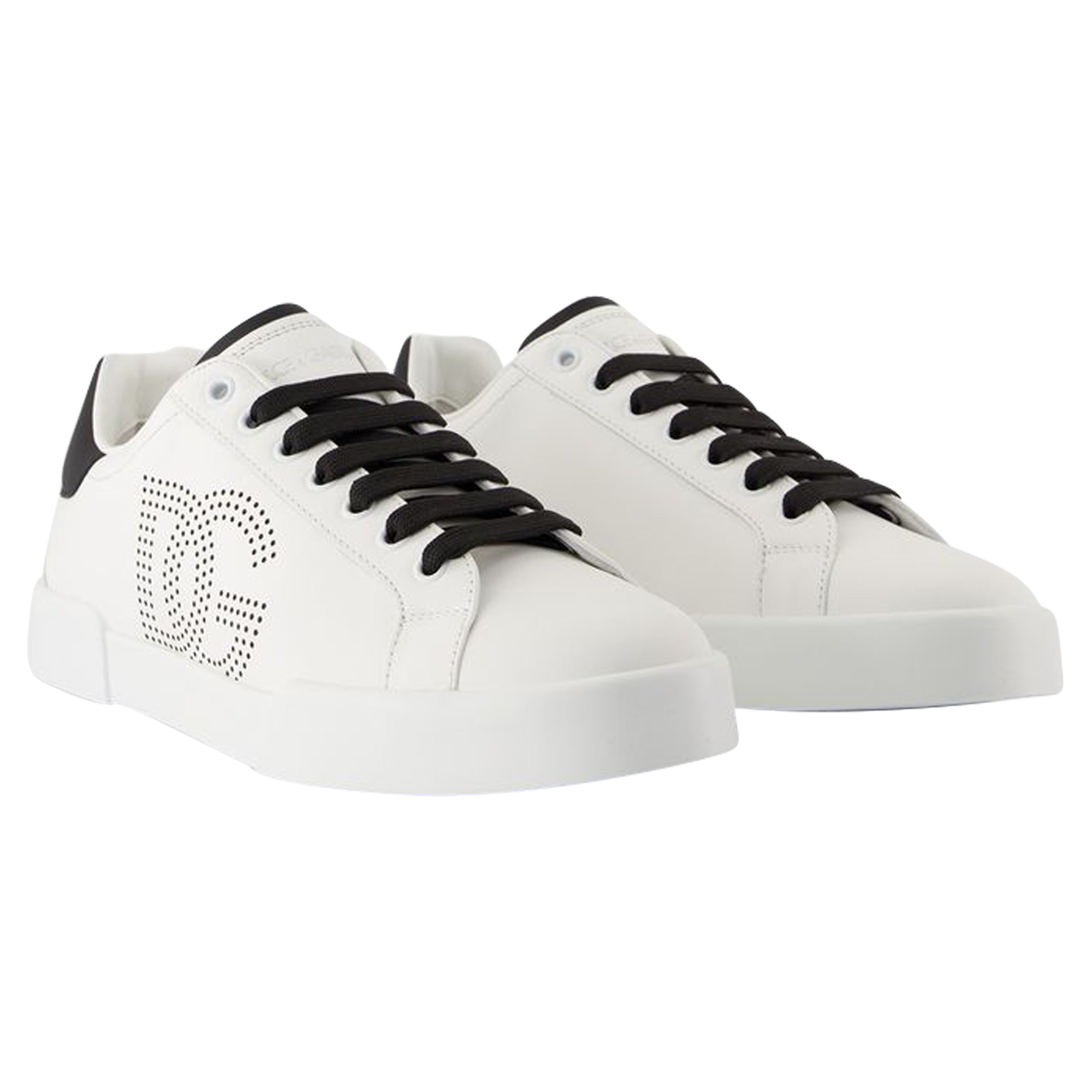 Women's Sneakers - Dolce&Gabbana - Leather - White