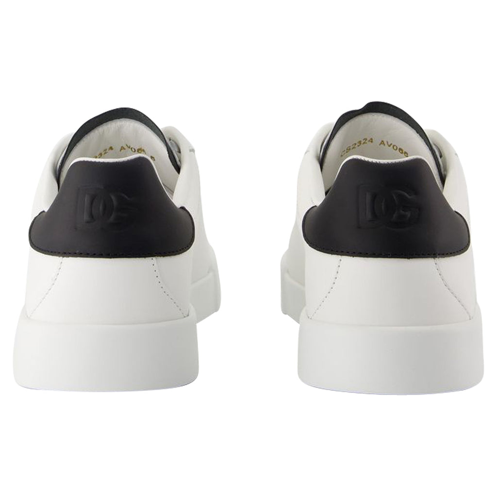 Women's Sneakers - Dolce&Gabbana - Leather - White