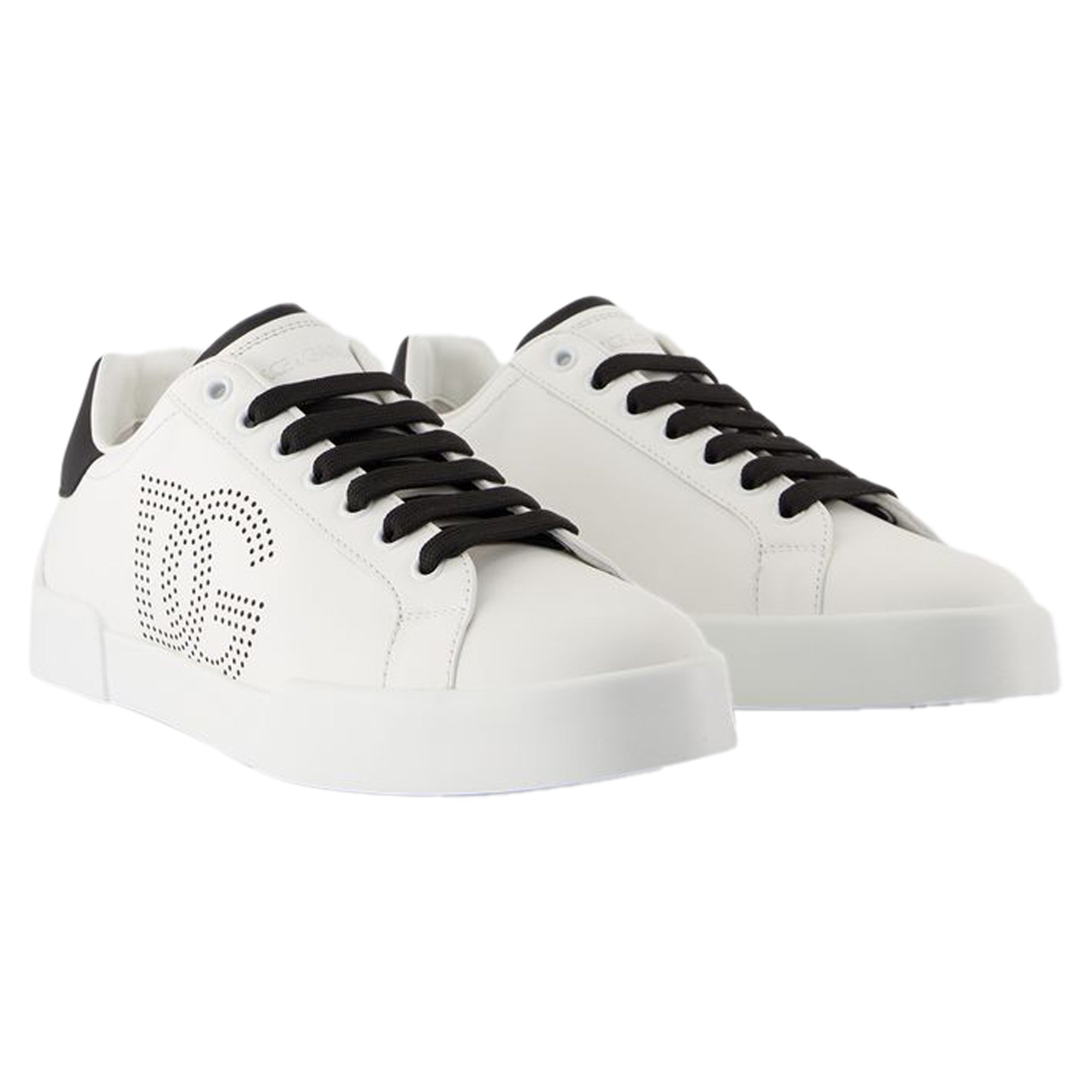 Women's Sneakers - Dolce&Gabbana - Leather - White