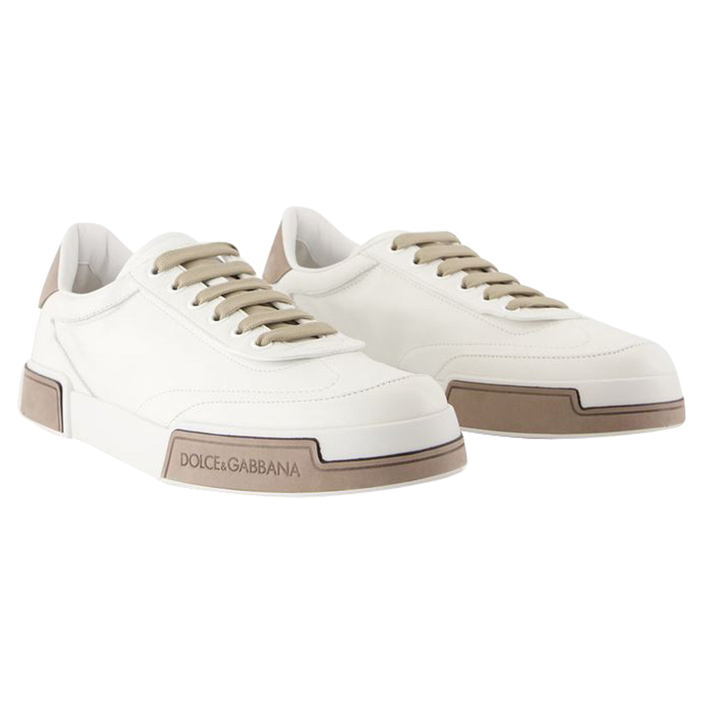 Women's Sneakers - Dolce&Gabbana - Leather - White