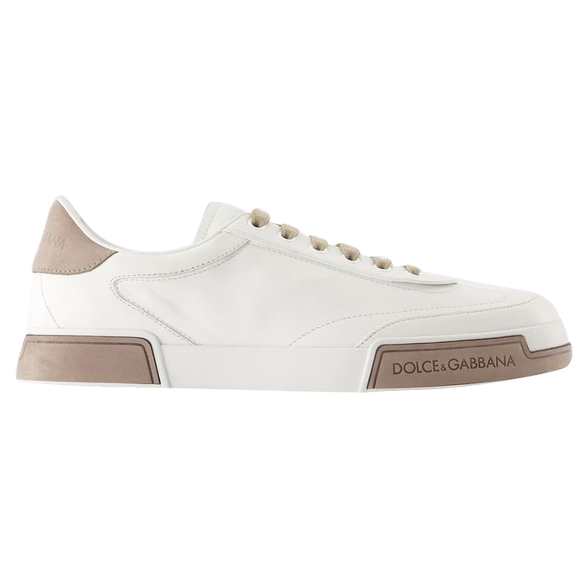 Women's Sneakers - Dolce&Gabbana - Leather - White