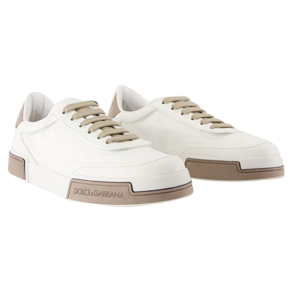 Women's Sneakers - Dolce&Gabbana - Leather - White