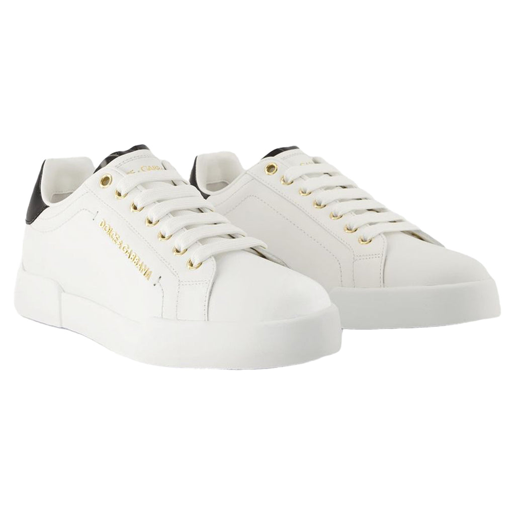 Women's Sneakers - Dolce&Gabbana - Cotton - White