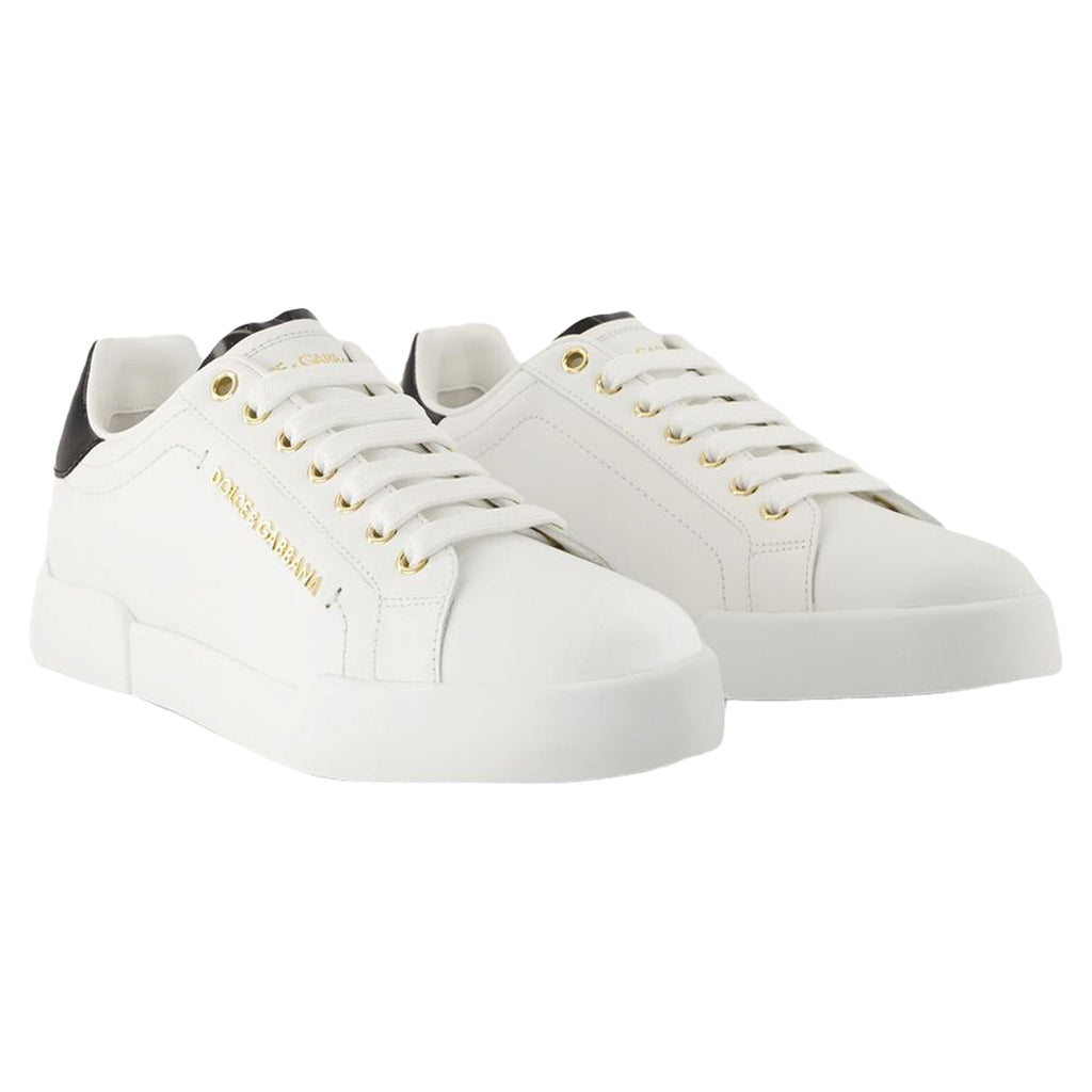 Women's Sneakers - Dolce&Gabbana - Cotton - White
