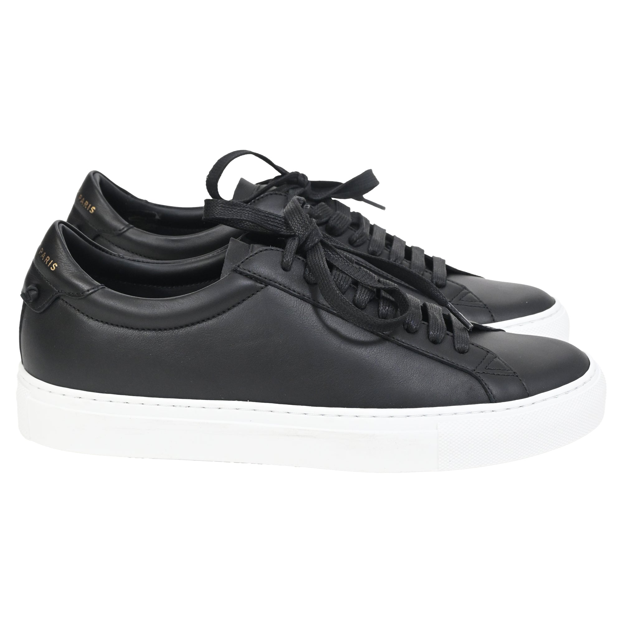 Givenchy Urban Street Low-Top Sneakers in Black Leather