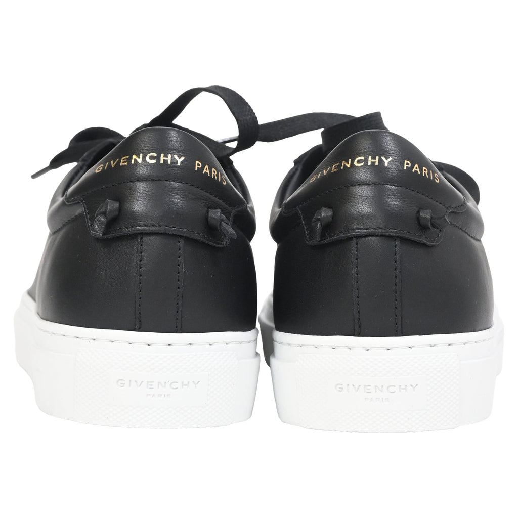 Givenchy Urban Street Low-Top Sneakers in Black Leather