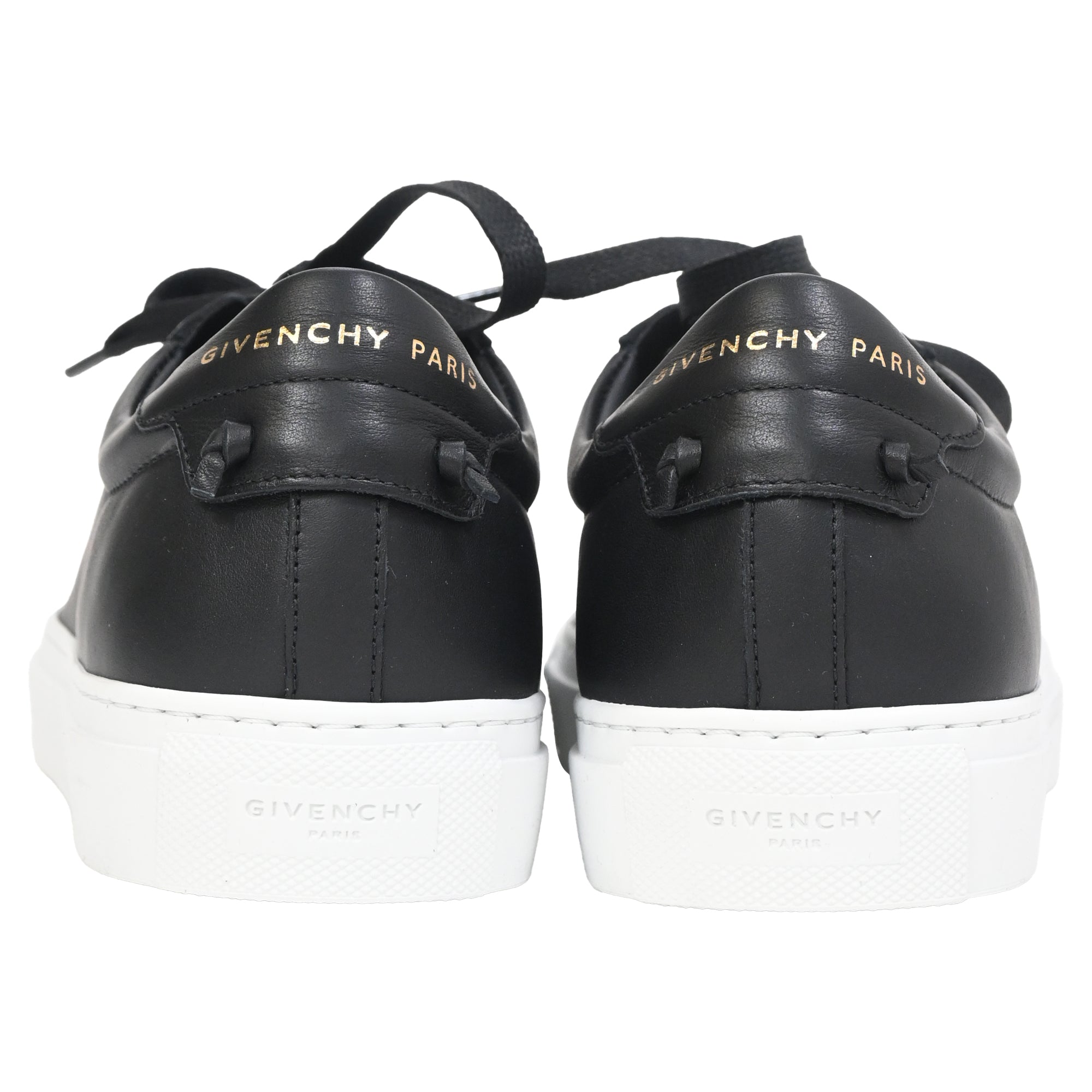 Givenchy Urban Street Low-Top Sneakers in Black Leather