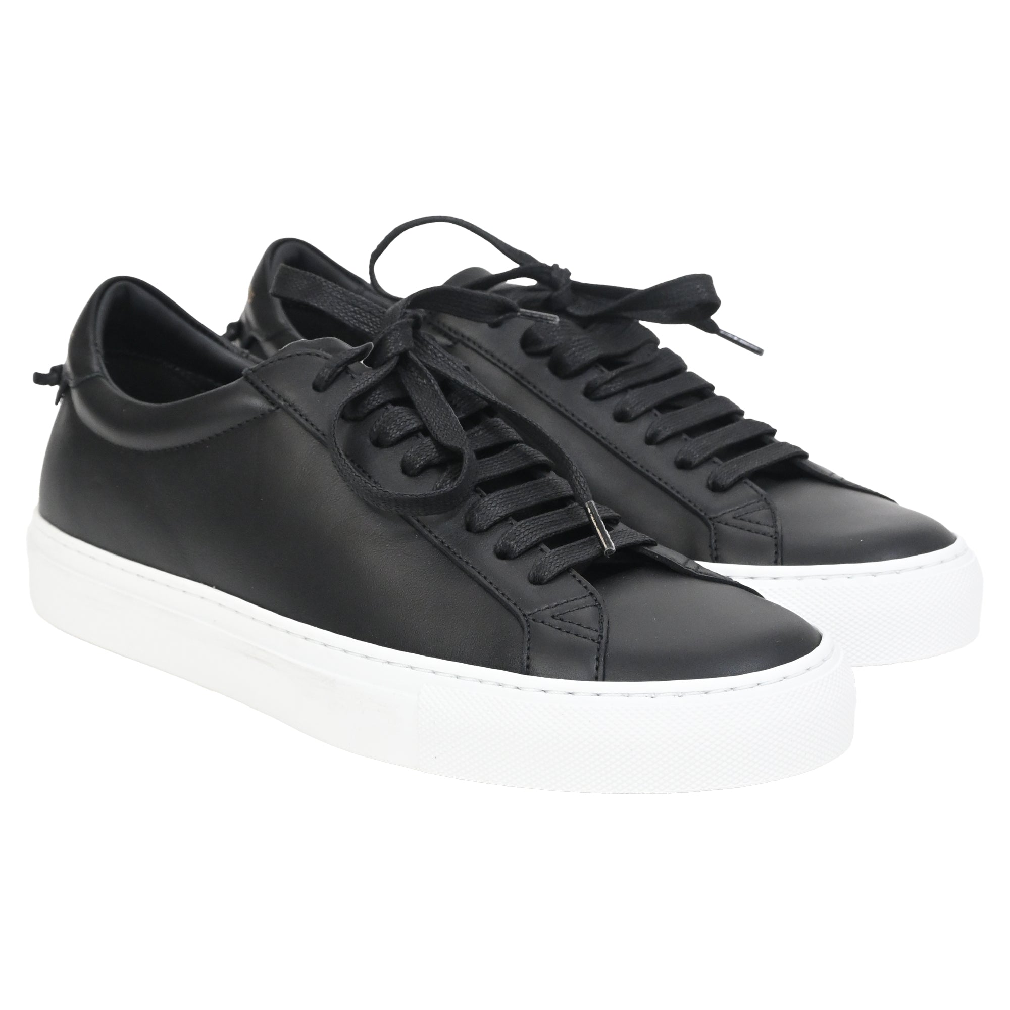 Givenchy Urban Street Low-Top Sneakers in Black Leather