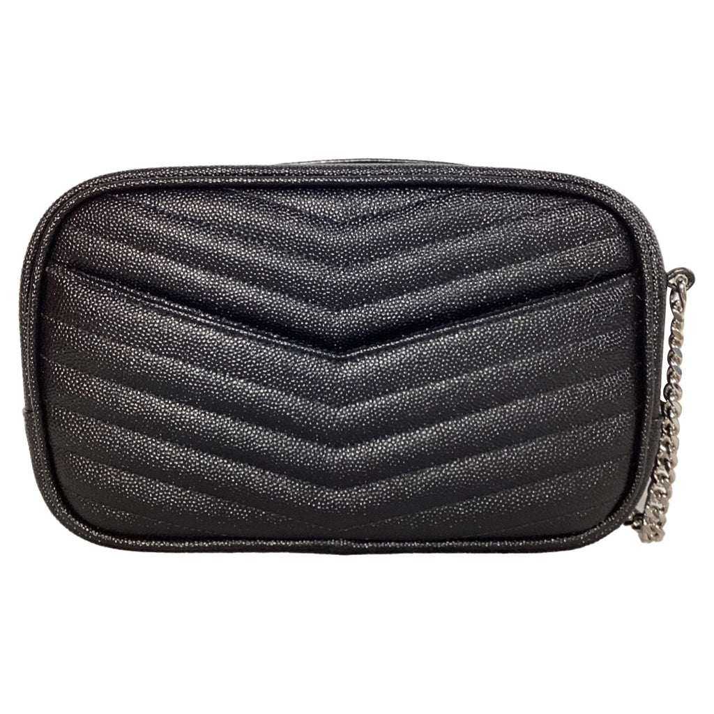 Lou Camera Bag Matelasse Chevron Leather Mini
