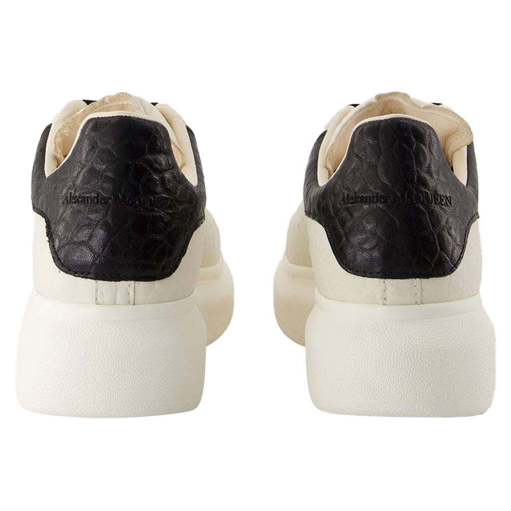 Women's Sneakers Oversized - Alexander McQueen - Leather - White