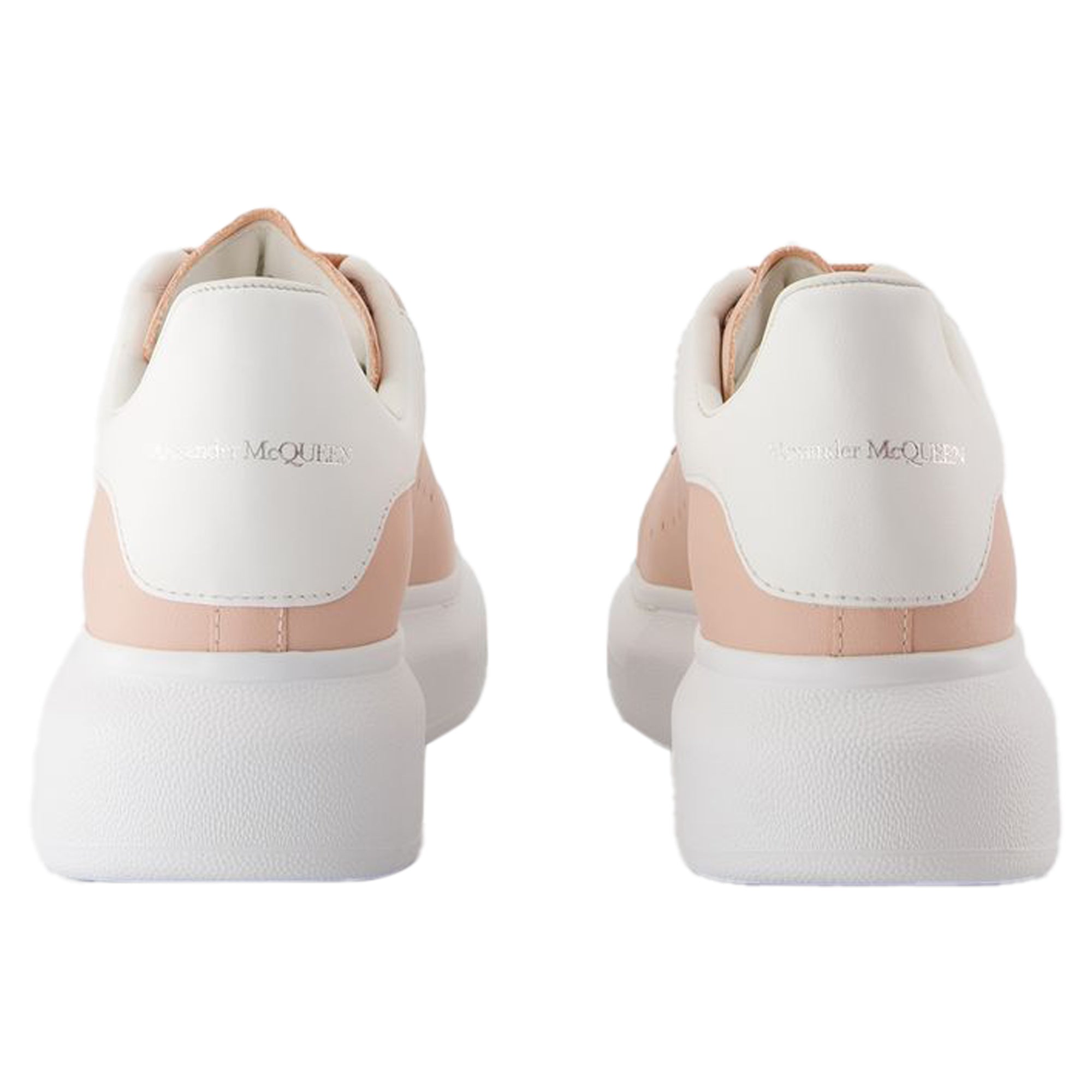 Women's Sneakers Oversized - Alexander McQueen - Leather - Pink