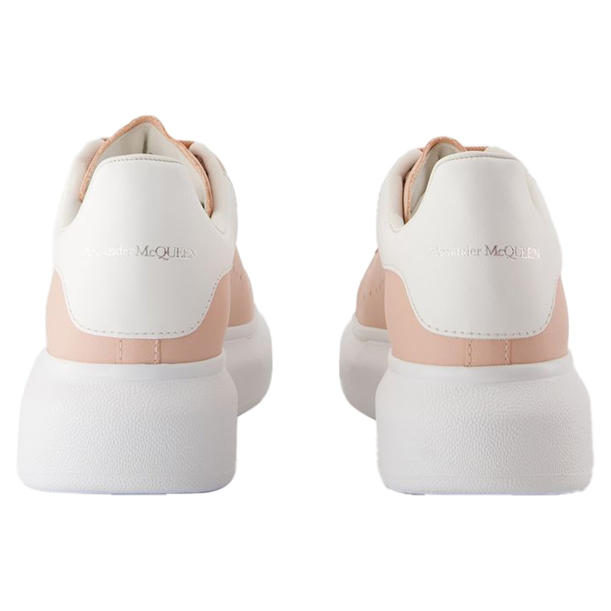 Women's Sneakers Oversized - Alexander McQueen - Leather - Pink