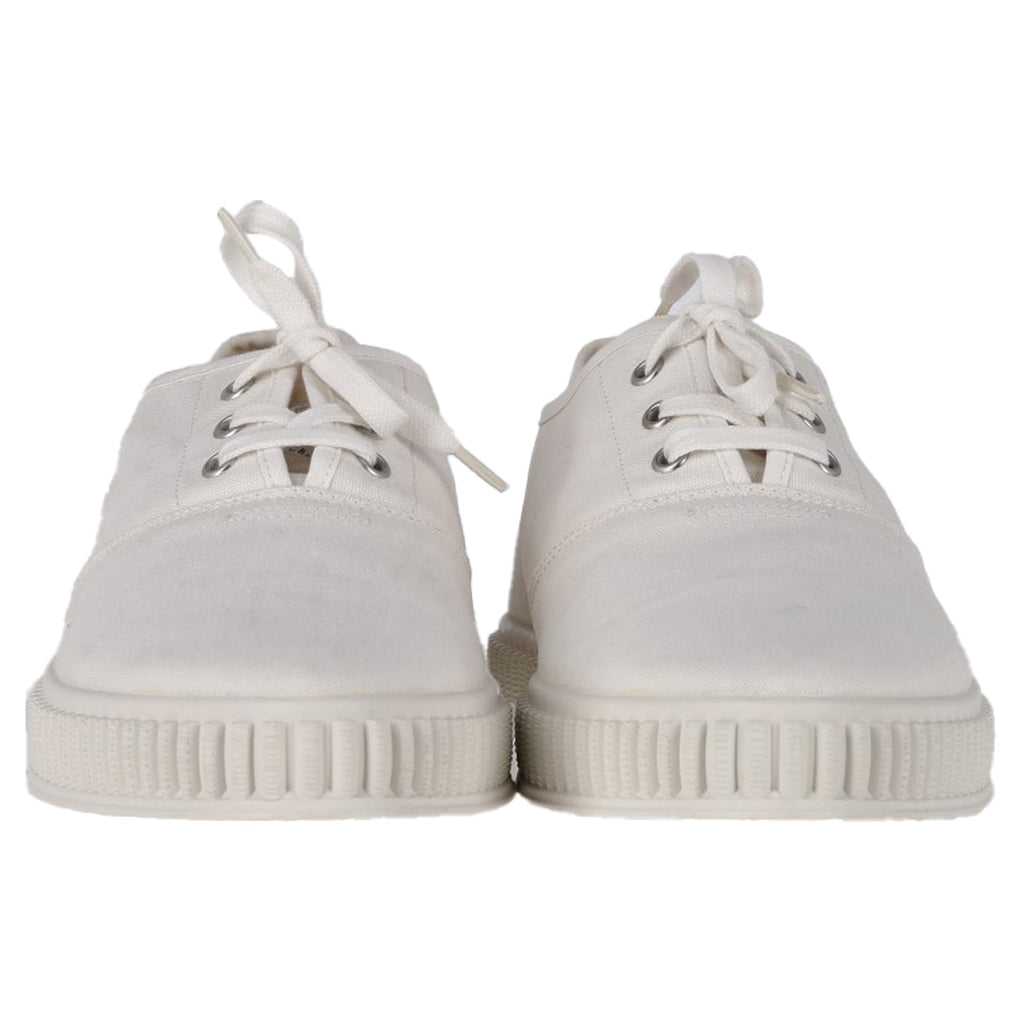 Maison Margiela MM22 Lace-Up Sneakers in White Canvas