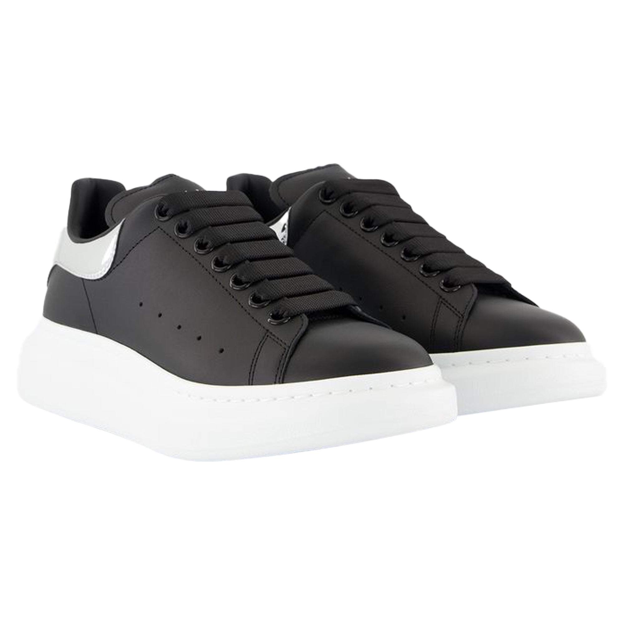 Women's Sneakers Oversized - Alexander McQueen - Leather - Black